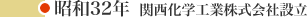 昭和32年 ジェイフィルム株式会社　香川工場設立